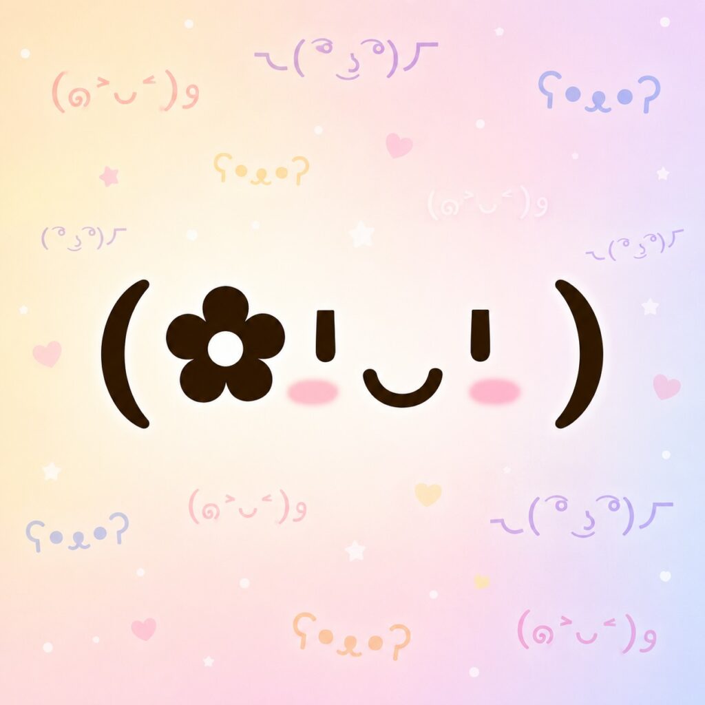 (✿╹◡╹) Cute Emojis