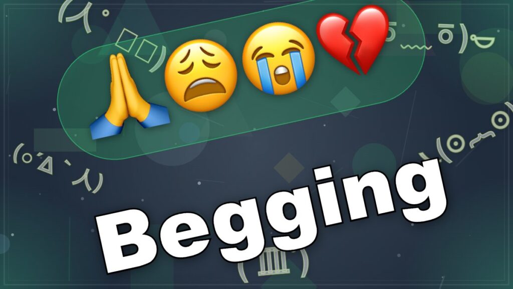 (ㆆ﹏ㆆ)𐄿 Begging Emojis